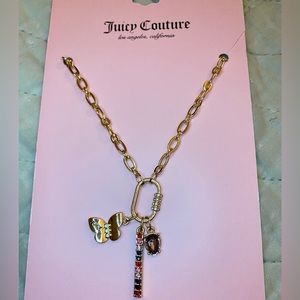 Juicy Couture Necklace with butterfly